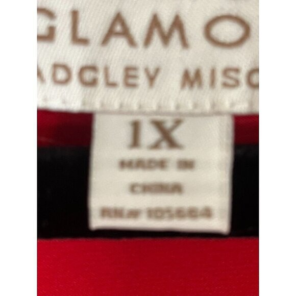 Badgley Mischka Top Women 1X Red Round Neck Pullover Sequin Sparkly Tomato
Girl - Picture 3 of 16